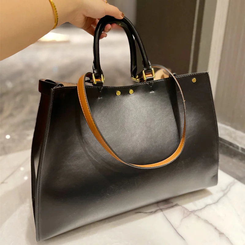 2022 High quality leather tote bags designer classic fashion handbags for women