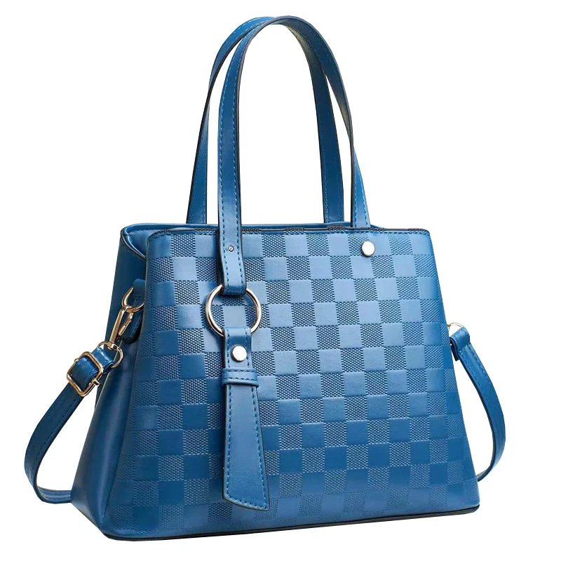 2022 simple plaid design fashion luxury tote bag designer women shoulder bag manufacturer customization handbags