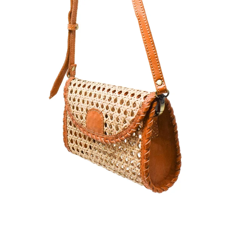 Ainsley Crossbody & Clutch Bag in Camel