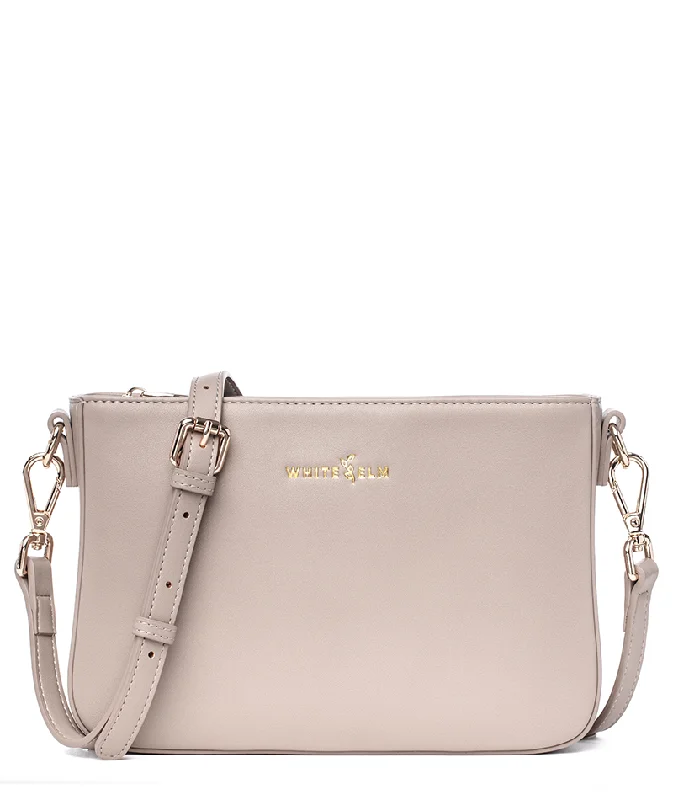 Ara Convertible Crossbody Clutch - Taupe