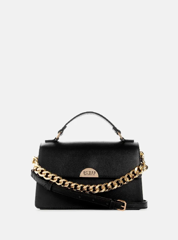 Black Vinna Mini Crossbody Bag