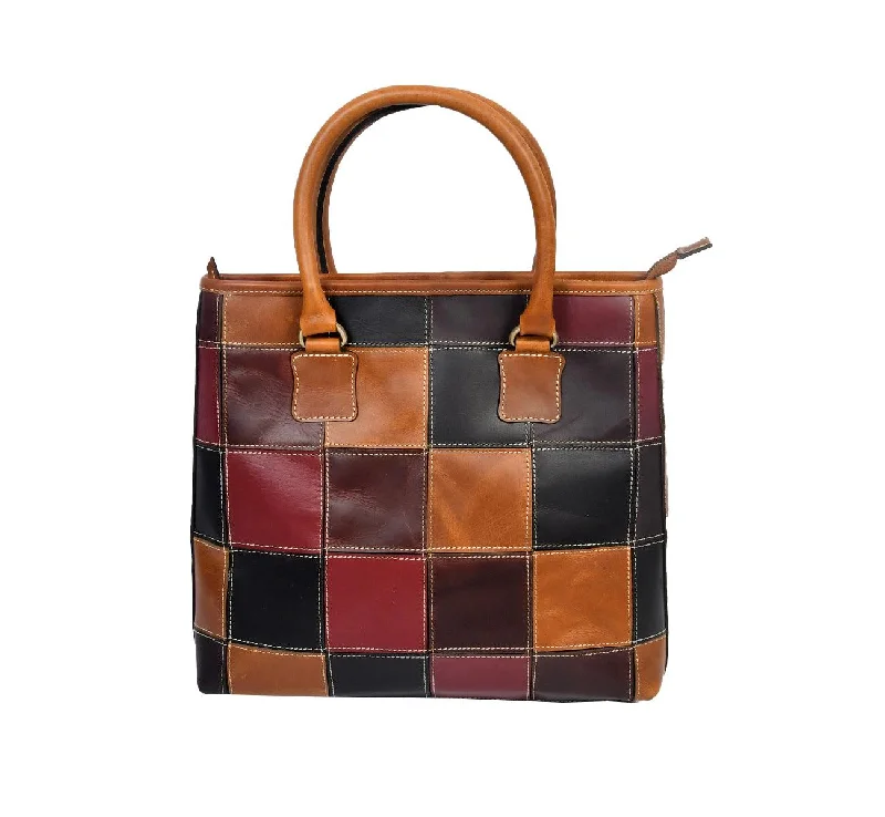 Celtick Leather Tote Bag, Art: BG-1307