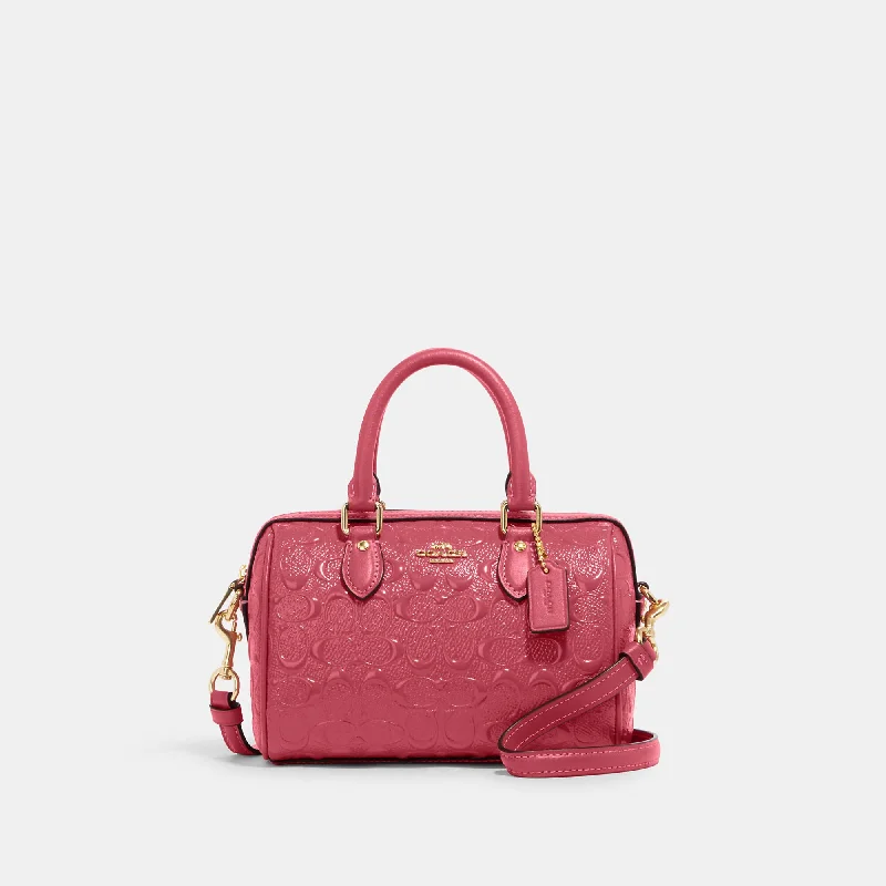 Coach Outlet Mini Rowan Crossbody In Signature Leather