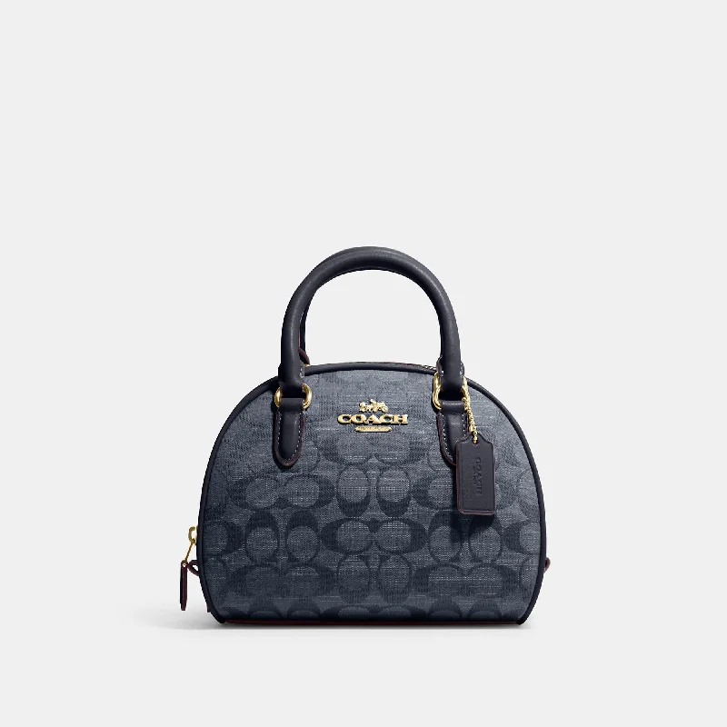 Coach Outlet Sydney Satchel In Signature Chambray