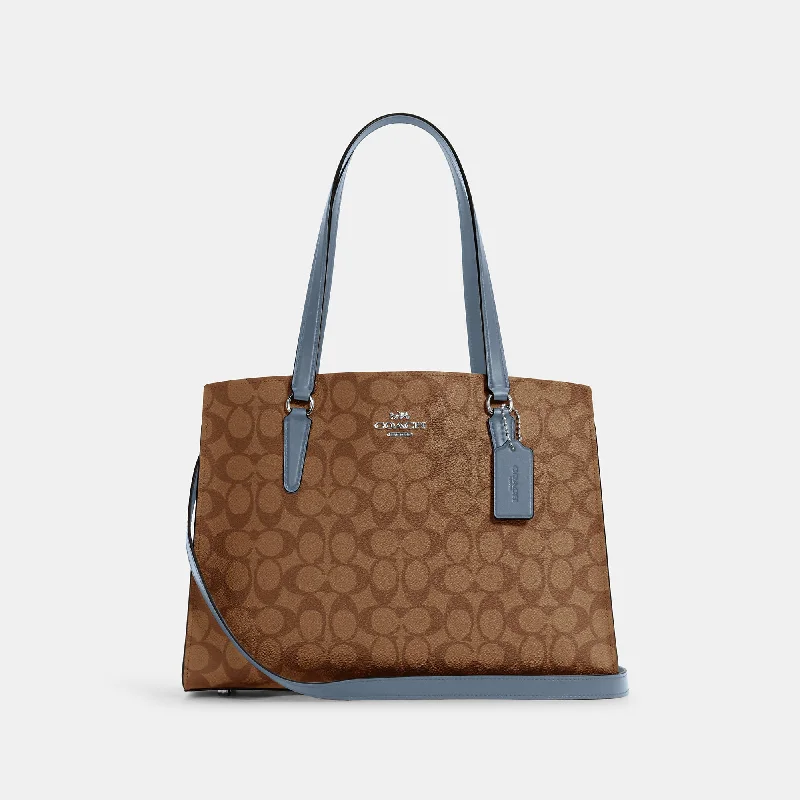 Coach Outlet Tatum Carryall In Signature Canvas