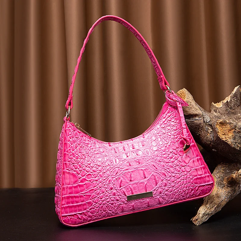 Crocodile Brahman brand Amazon shopify hot selling mini tote bag for women hand bags ladies