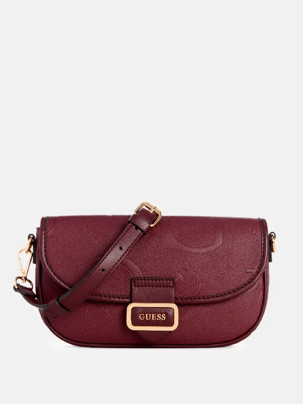 Dorchester Embossed Signature Mini Crossbody