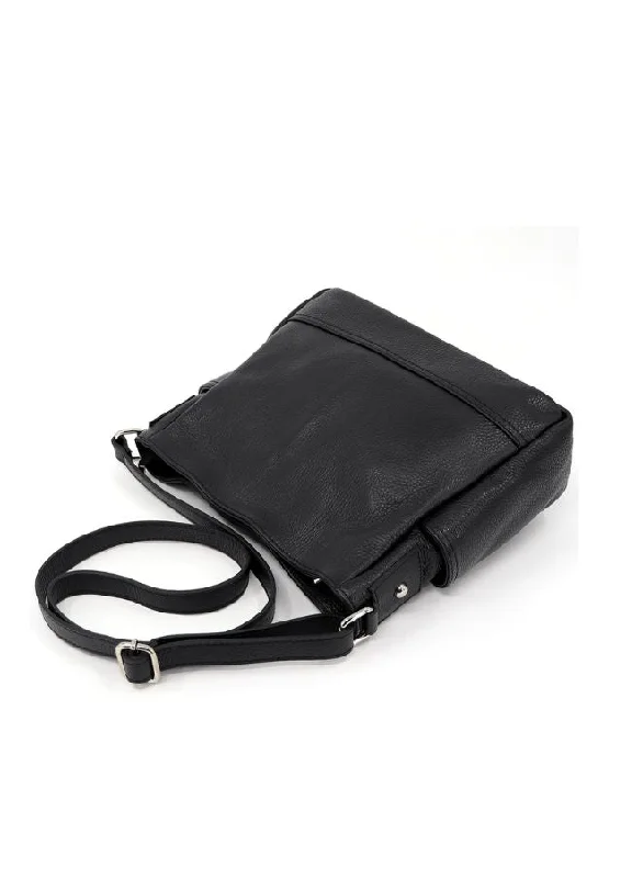 Effetty Leather Sling Bag for Women with Side Compartments