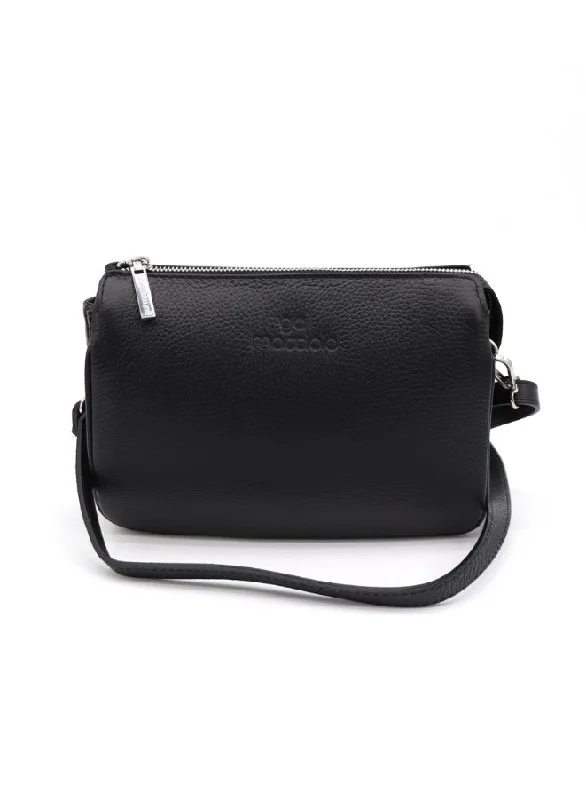 Gai Mattiolo Genuine Leather Crossbody Bag with Removable Shoulder Strap