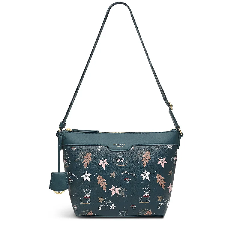 Forest Friends - Medium Zip Top Crossbody