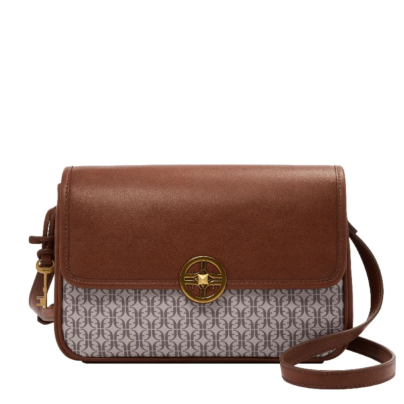 Fossil Women's Jasmine PVC Flap Crossbody