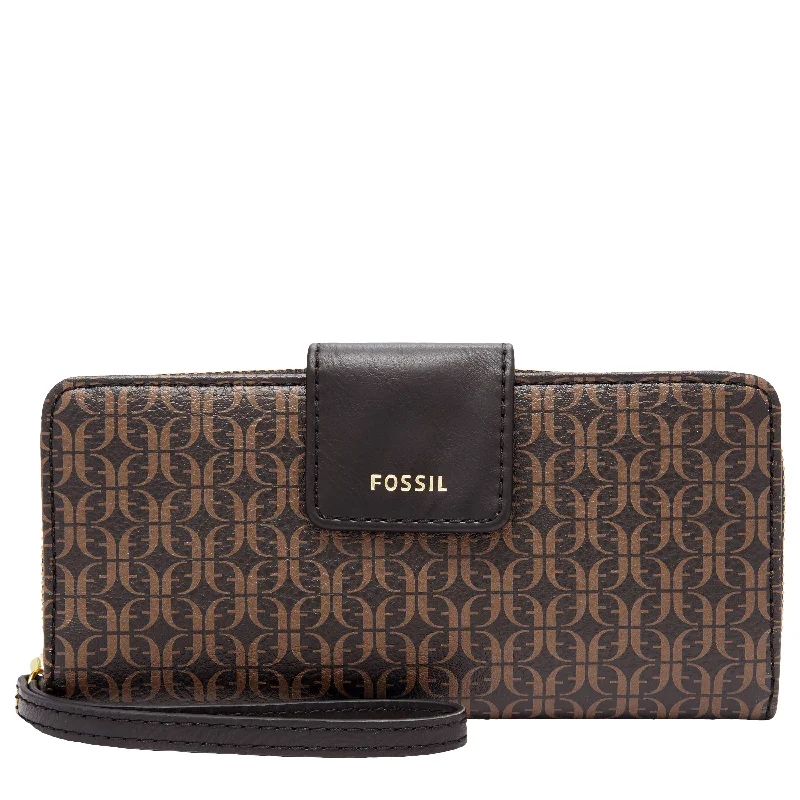 Fossil Women's Madison PVC Zip Clutch