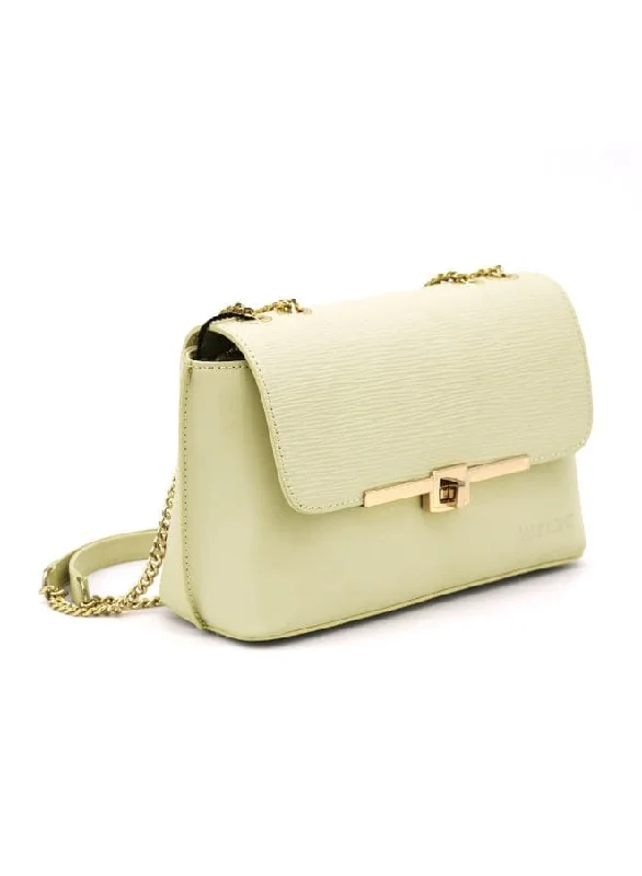 Galitizine Cream Color Women's Purse with adjustable shoulder strap