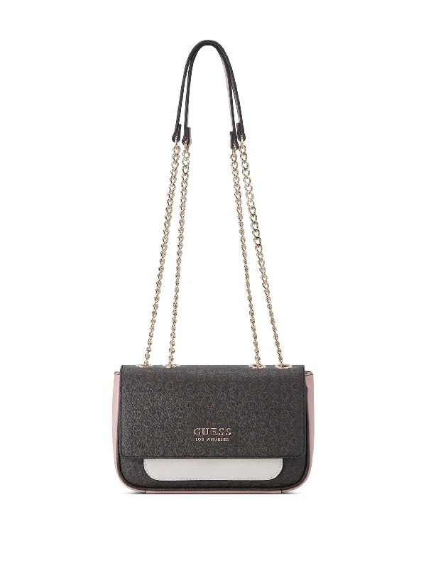 Gelber Mini Foldover Crossbody