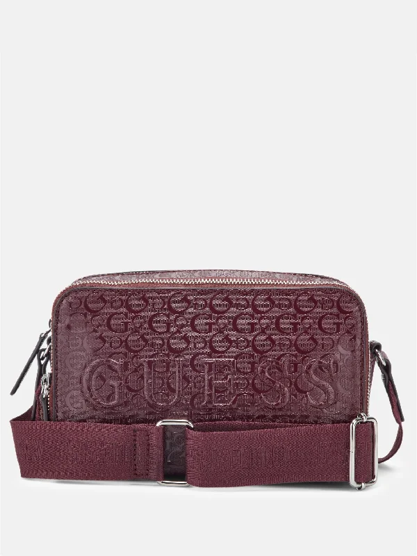 Haddington Mini Double-Zip Crossbody