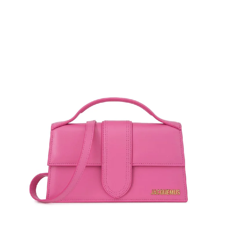 Jacquemus Pink Leather Handbag