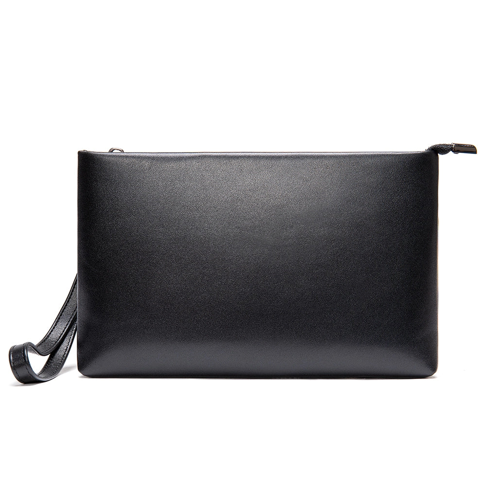 Modern Charm Leather Clutch