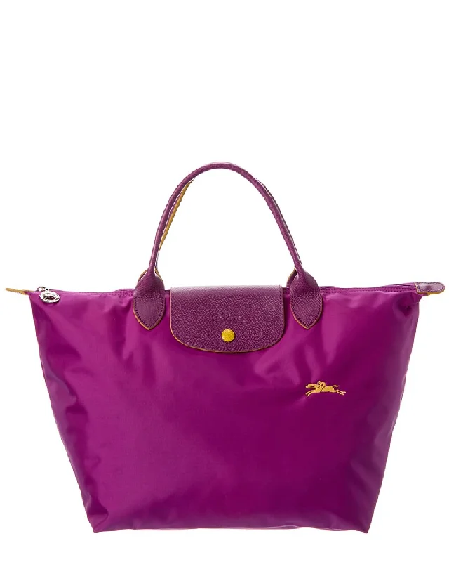 Longchamp Le Pliage Club Medium Nylon Short Handle Tote