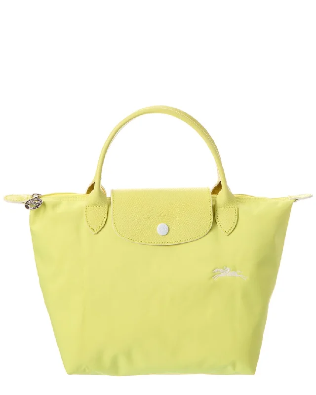 Longchamp Le Pliage Club Small Nylon Short Handle Tote