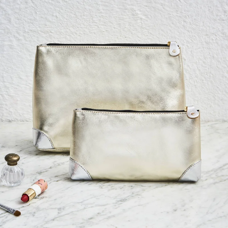 Matching Toiletry Bag And Make-Up Bag