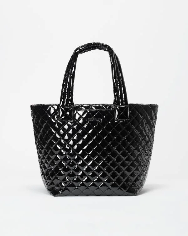 Metro Tote Deluxe Medium Black Lacquer II