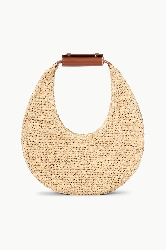 MOON RAFFIA BAG | NATURAL RAFFIA