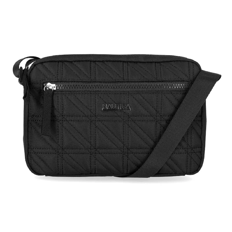 Nautica Quilted Camera Crossbody Bag