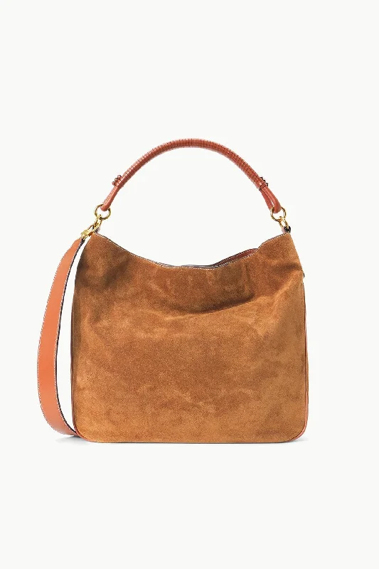 PERRY BAG | TAN SUEDE