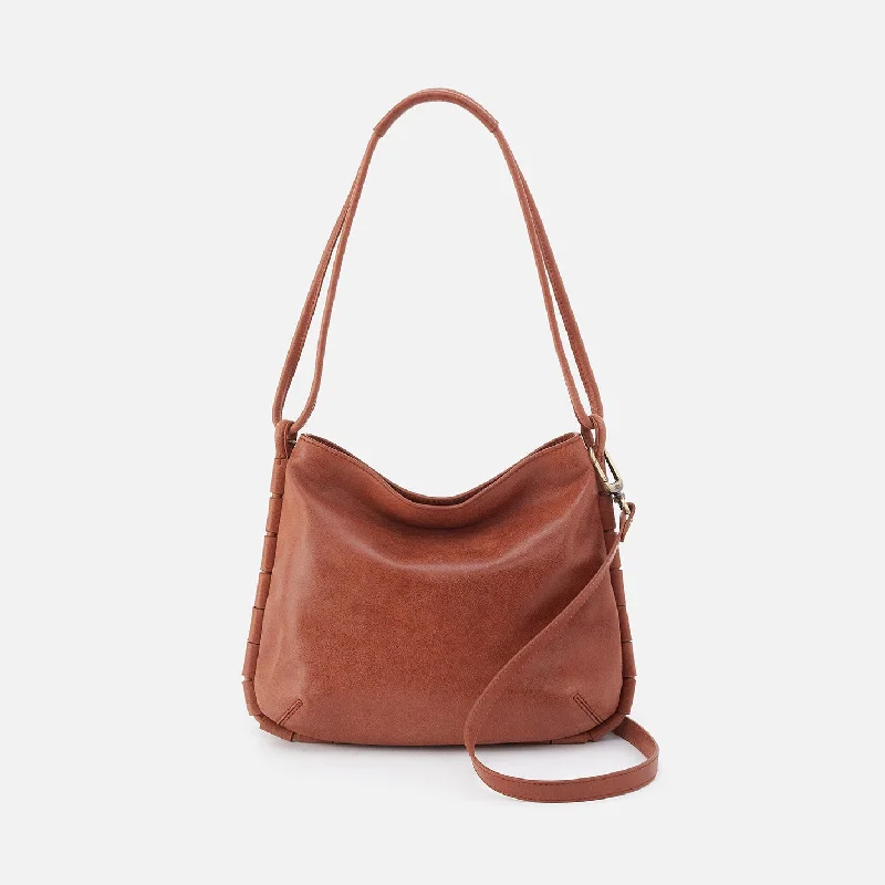 Phoebe Shoulder Bag In Santa Cruz Leather - Saddle