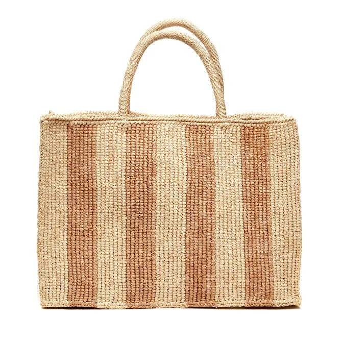 Roma Tote Sand/ Natural