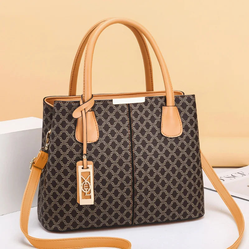 Sac A Main Femme Composite Bags Women Handbags Ladies Vintage Tote Bag Women's Tote Bags Large Capacity Handbags for Ladies