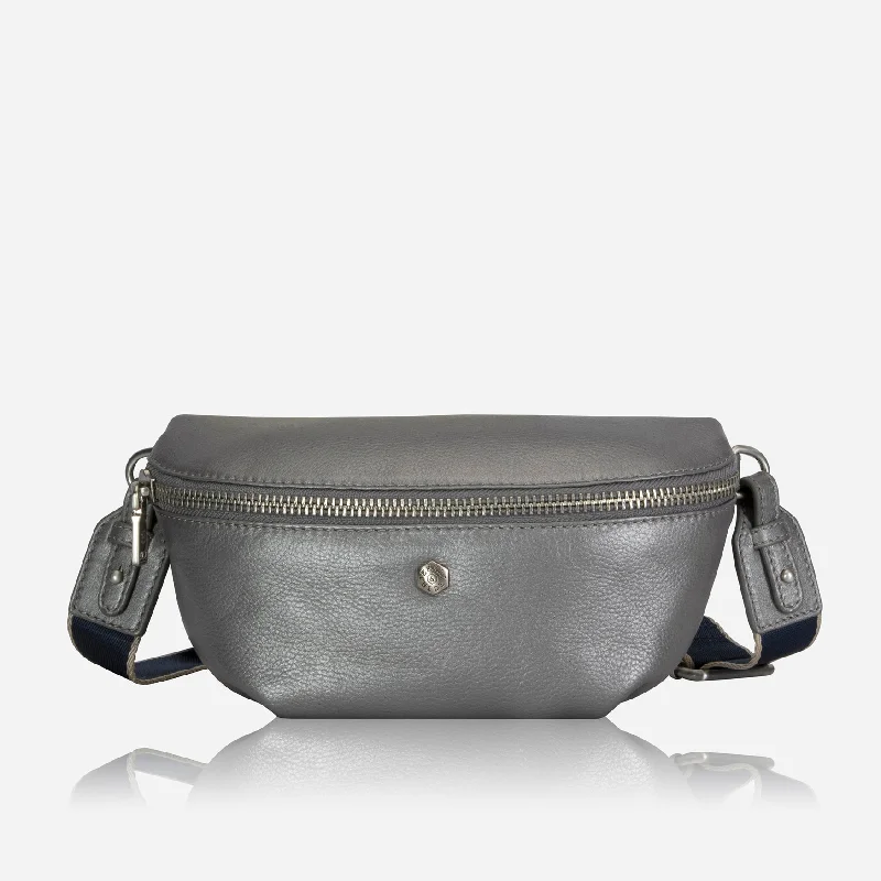 Slim Ladies Leather Waist Bag