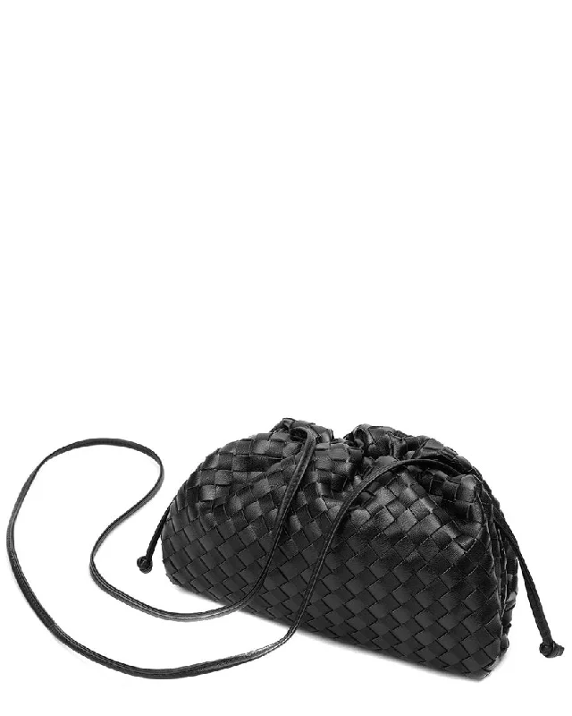 Tiffany & Fred Woven Leather Pouch