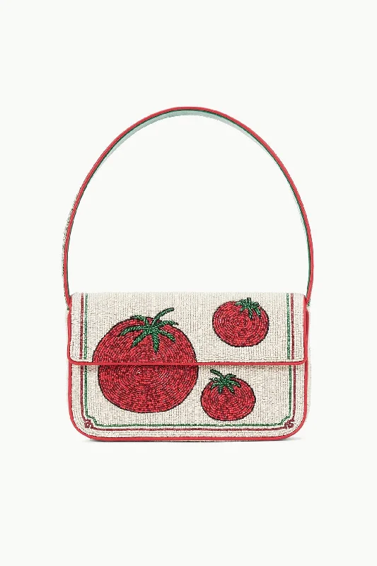 TOMMY BEADED BAG | TOMATO