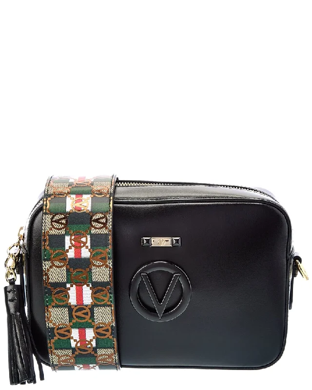 Valentino by Mario Valentino Babette Rope Guitar Leather Crossbody