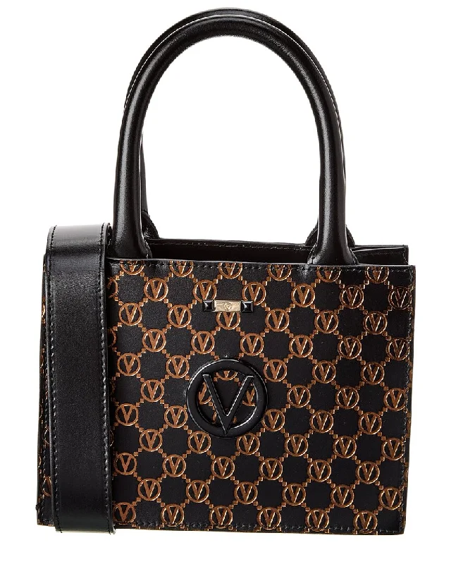 Valentino by Mario Valentino Marie Monogram Leather Tote