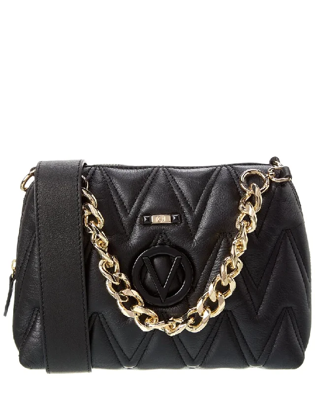 Valentino by Mario Valentino Mika Diamond Leather Crossbody