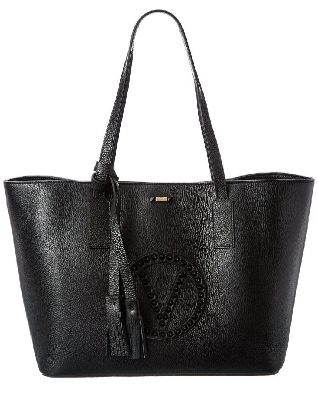 Valentino by Mario Valentino Soho Rock Leather Tote