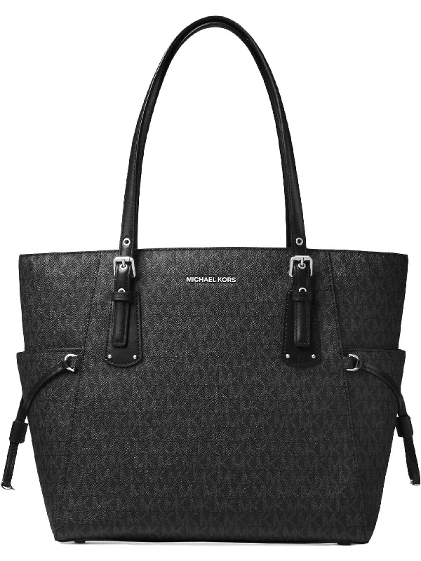 Voyager Womens Printed Logo Tote Handbag