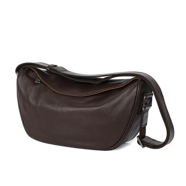 Leather Shoulder Crossbody Bag | Chic and Supple