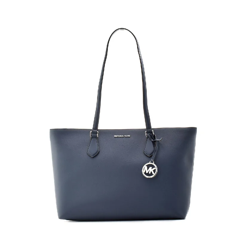 Michael Kors Sheila Tote Shoulder Bag Blue