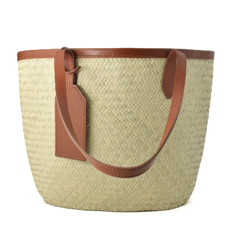 Sinequanone Rattan Tote bag Brown